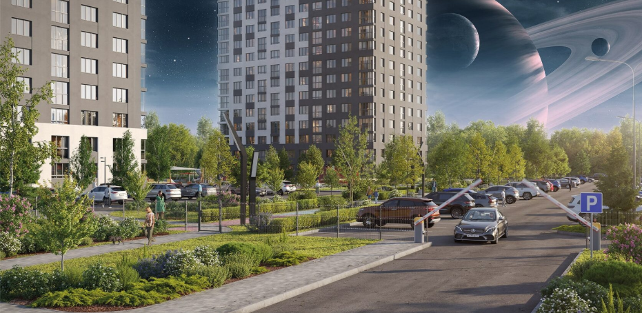 Двор без машин и видеонаблюдение: как устроена безопасность в ЖК «Космос»
